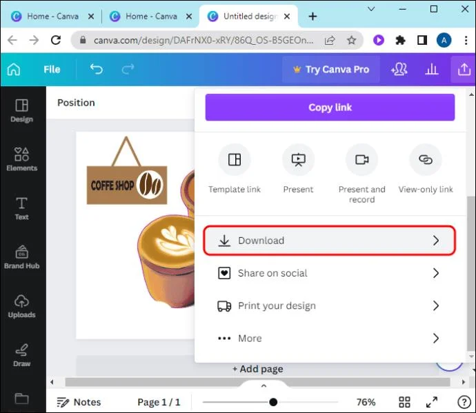 Πώς να φτιάξετε ένα κολάζ σε Canva
