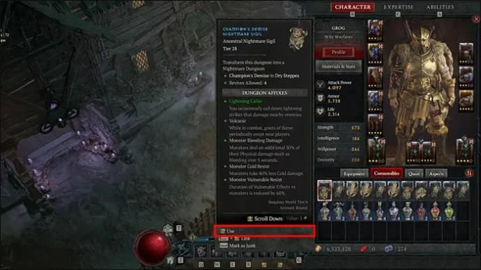 Πώς να δημιουργήσετε Sigils στο Diablo 4