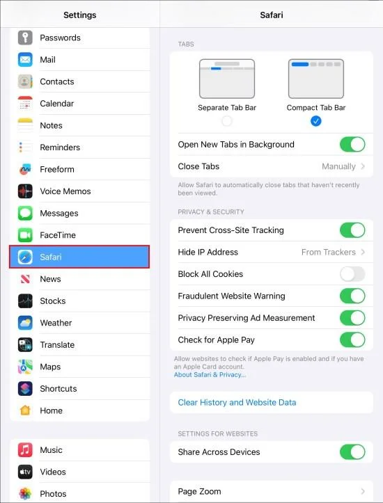 Как да изчистите кеша за приложения на iPad
