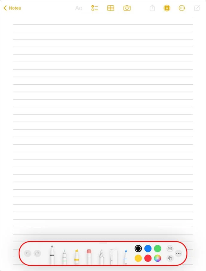Как да правите бележки на iPad
