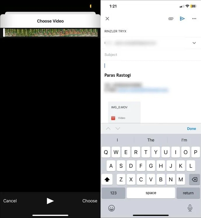 Как да изпратите голямо видео от вашия iPhone