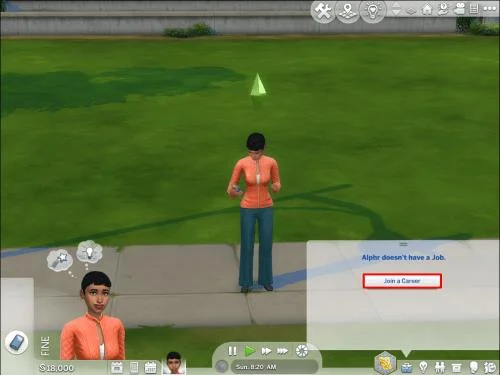 Как да отидете на работа в The Sims 4