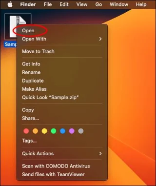 Πώς να ανοίξετε ένα αρχείο Zip