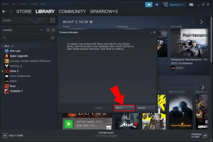 Jak koupit hry Steam s dárkovou kartou Amazon