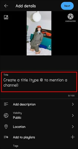 Πώς να ανεβάσετε στο YouTube με το KineMaster