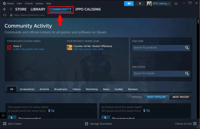 Как да направите колекция в Steam