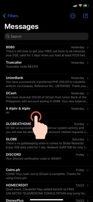 Как да скриете предупрежденията за IMessage