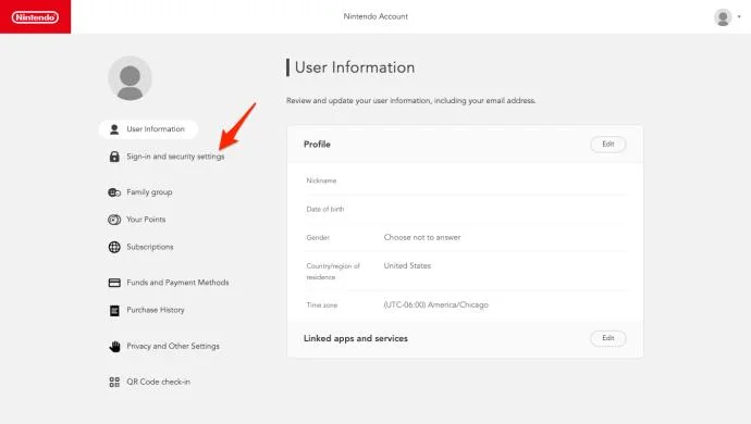 Nintendo акаунт: Как да включите или изключите 2FA