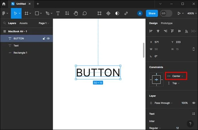 Как да създадете бутон във Figma