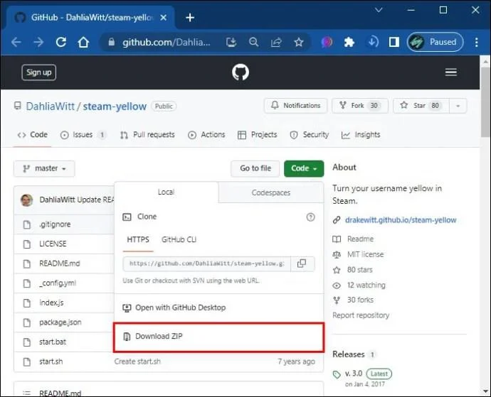 Jak udělat své jméno žluté ve službě Steam