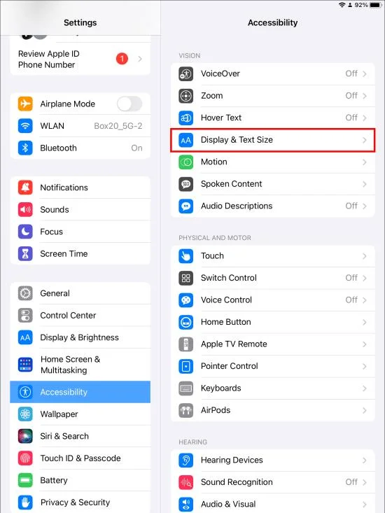 Как да промените размера на иконата на iPad
