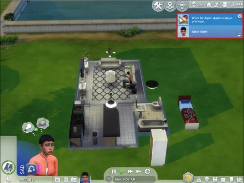 Как да отидете на работа в The Sims 4