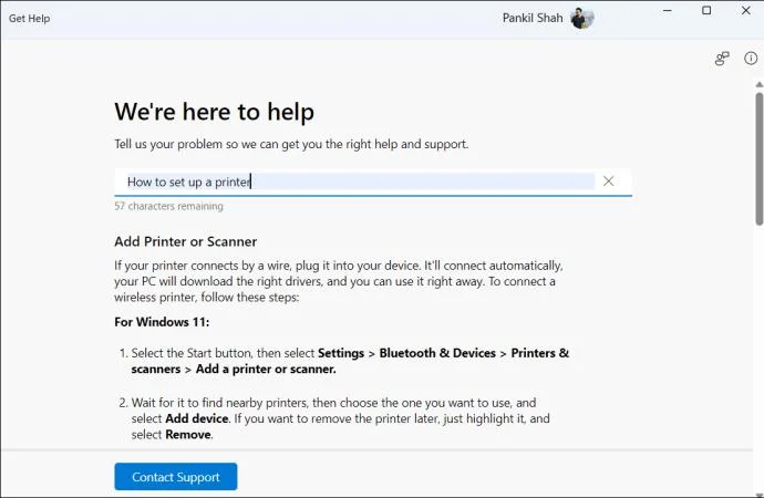 Hvordan få hjelp i Windows