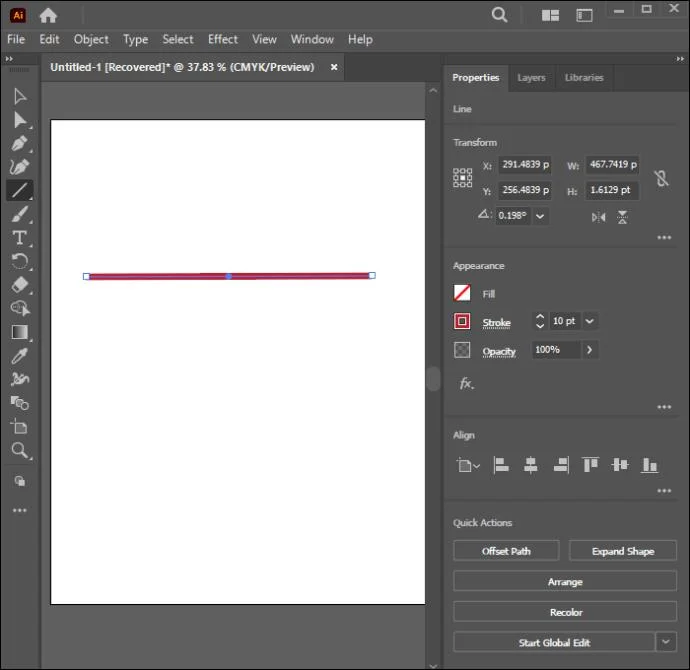 Как да създадете вълна в Illustrator
