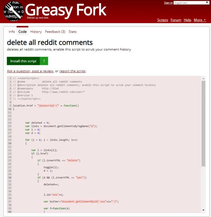 Πώς να διαγράψετε όλα τα σχόλια του Reddit