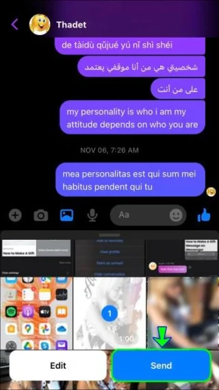 Πώς να στείλετε συνημμένα στο Facebook Messenger