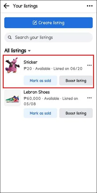 Как да промените реда на снимките във Facebook Marketplace