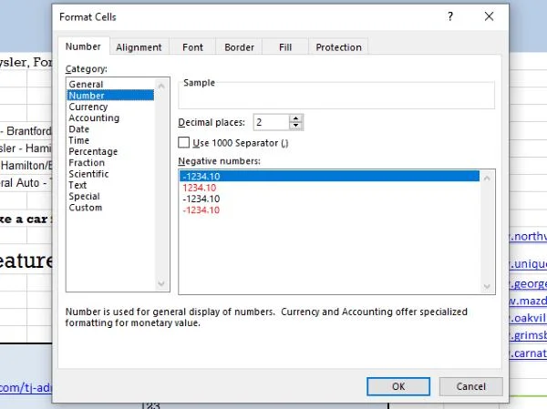 Как да управлявате и премествате десетични знаци в Excel