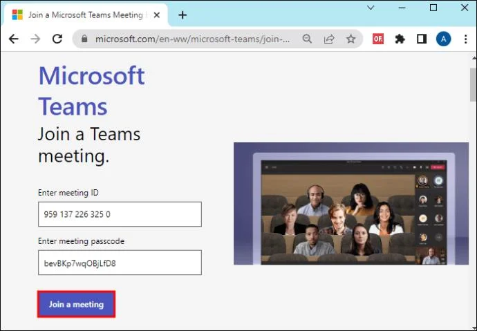Как да се присъедините с Meeting ID в Microsoft Teams