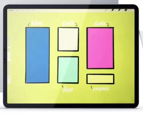 Kā Procreate izvēlēties vairākus slāņus