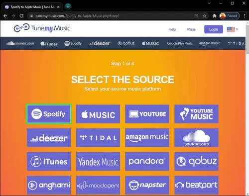 Как да конвертирате плейлист от Spotify в Apple Music