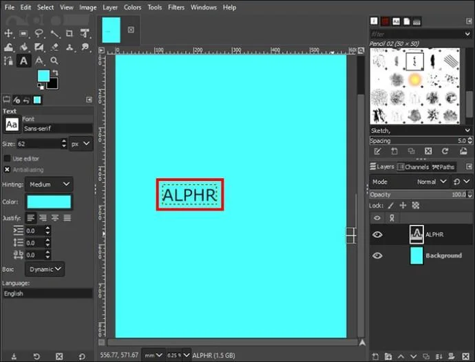Как да направите ефект на блясък в GIMP