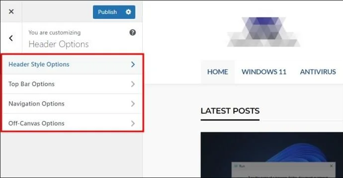 WordPress: Πώς να επεξεργαστείτε την κεφαλίδα
