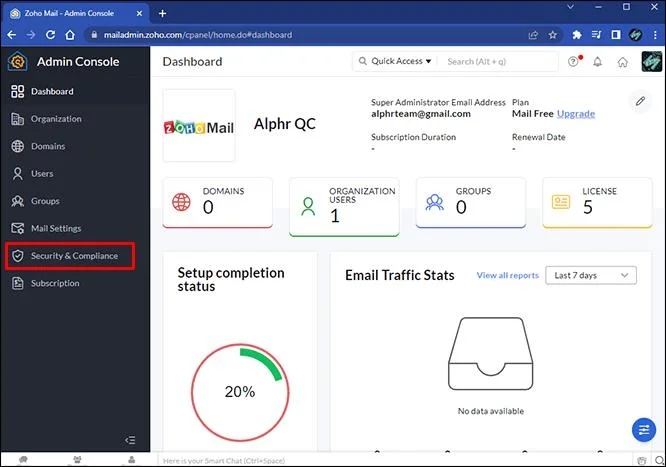 Πώς να αλλάξετε τον Super Admin στο Zoho
