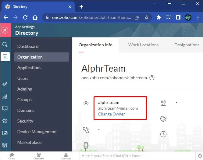 Πώς να αλλάξετε τον Super Admin στο Zoho