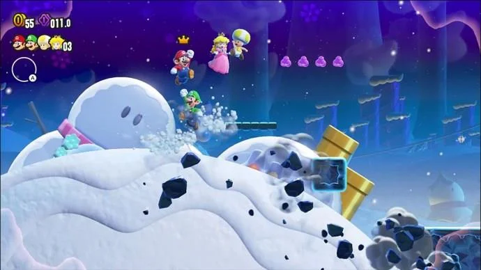 Колко играчи в Super Mario Bros. Wonder