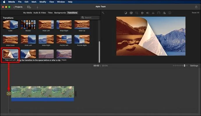 Πώς να αλλάξετε τις μεταβάσεις στο IMovie