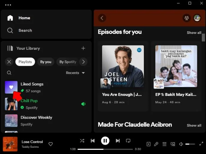 Как да добавите няколко песни към плейлист в Spotify