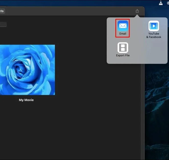 Πώς να αποθηκεύσετε ένα έργο στο IMovie