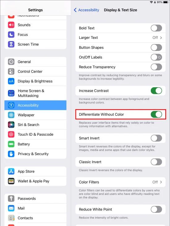 Как да промените размера на иконата на iPad
