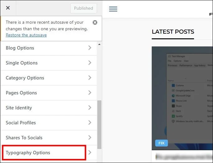 WordPress: Как да промените шрифта