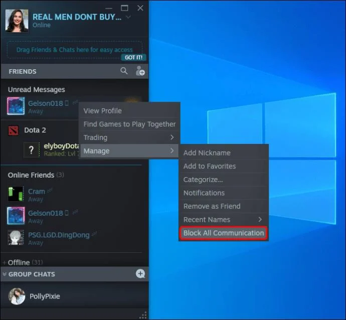 Πώς να κρύψετε τη δραστηριότητα στο Steam
