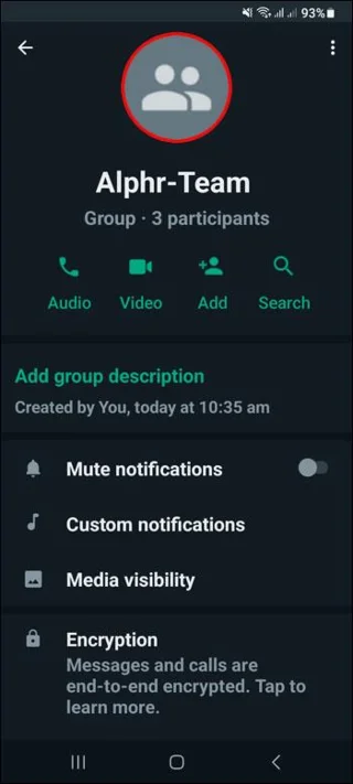 Как да добавите име в WhatsApp