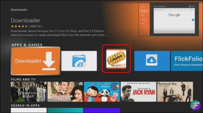 Как да изтеглите Cinema HD на FireStick