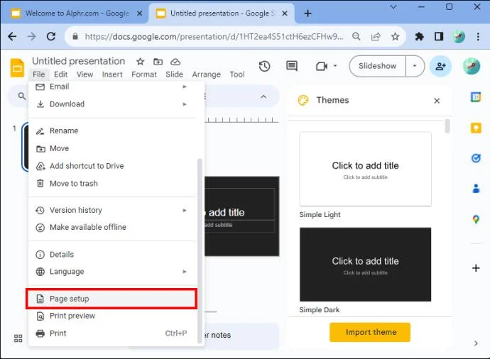 Как да използвате вертикално оформление в Google Презентации