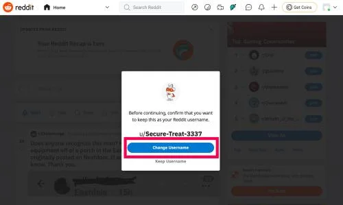Как да промените потребителското си име в Reddit