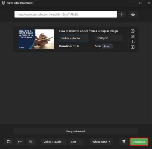 Hvernig á að sækja YouTube myndbönd á Windows tölvu