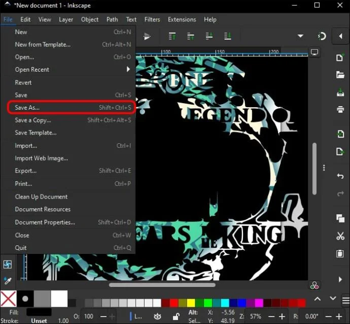 Πώς να εξάγετε ένα SVG στο GIMP