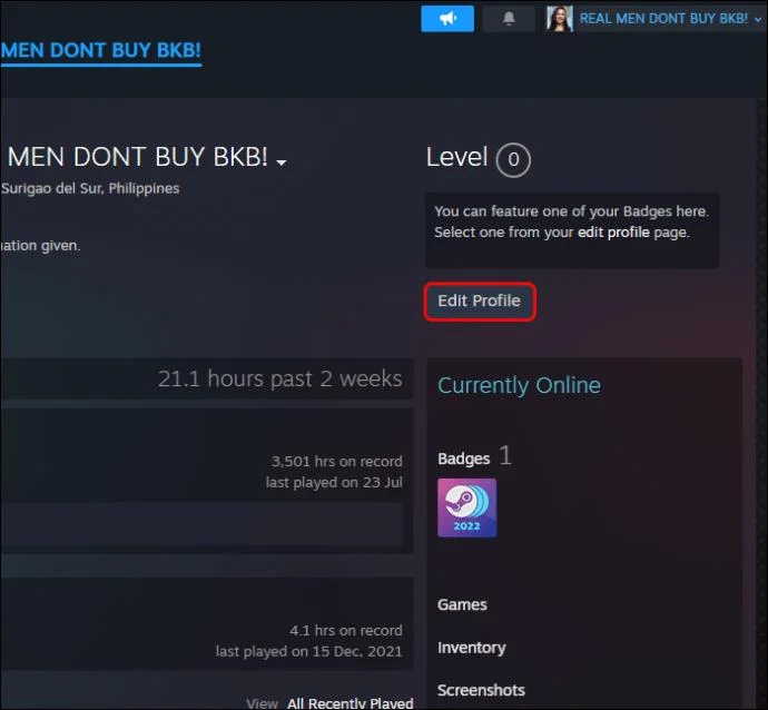 Πώς να κρύψετε τη δραστηριότητα στο Steam