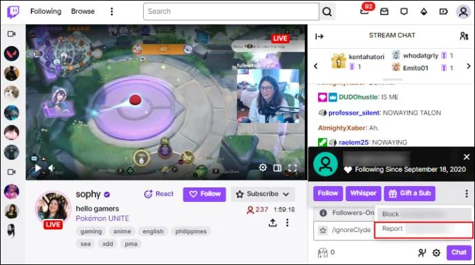 Как да изключите филтъра за чат в Twitch
