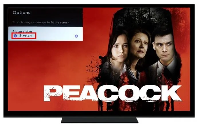 Πώς να διορθώσετε την τηλεόραση Peacock που δεν είναι σε πλήρη οθόνη