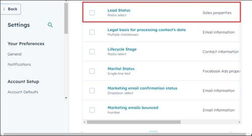 Как да използвате статус на потенциален клиент в HubSpot