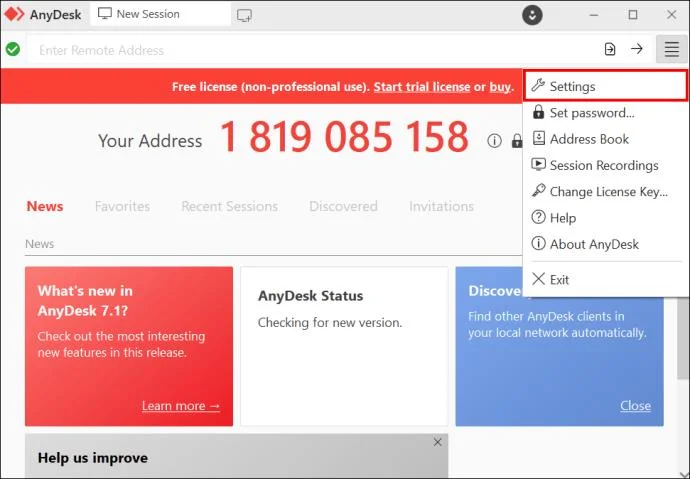 Как да използвате AnyDesk Unattended Access