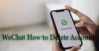 Как да изтриете акаунт в WeChat