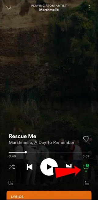 Как да повтаряте песни в Spotify