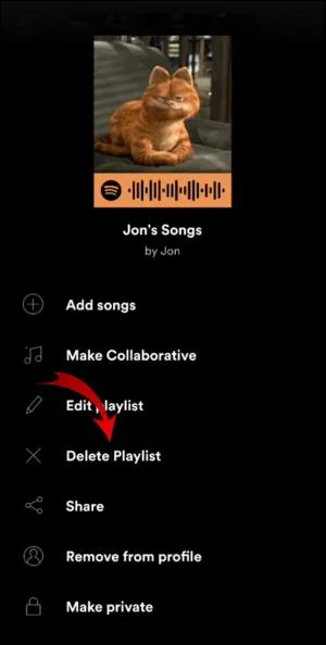 Как да изтриете плейлист в Spotify